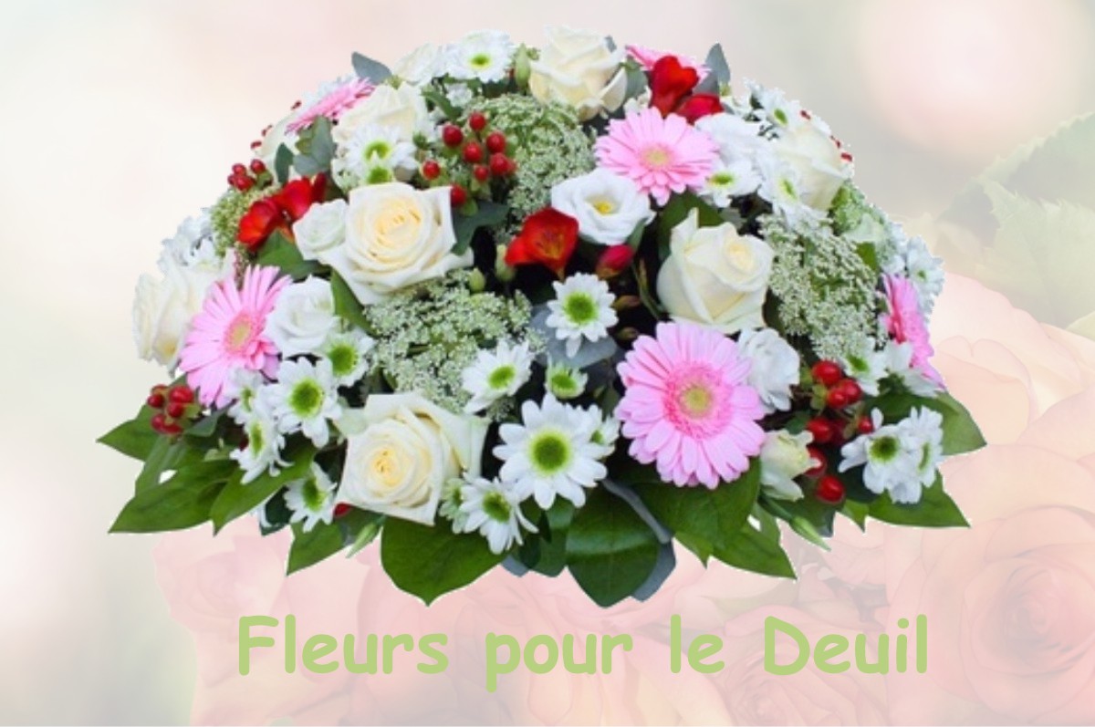 fleurs deuil SARRECAVE